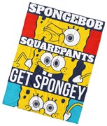 Carbotex Pătură pentru copii Sponge BobSquarepants, 130 x 170 cm