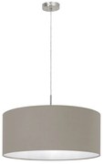 EGLO Lampa suspendata PASTERI taupe 53/110 cm