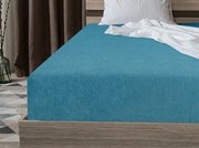 Cearsaf Frote EXCLUSIVE turcoaz inchis 90 x 200 cm