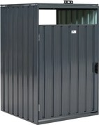 Carcasă pentru coșul de gunoi de 120l sau 240l Alabama CoverTech antracit