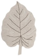 Covor pentru copii bej lavabil/țesut manual din bumbac 120x180 cm Monstera Natural – Lorena Canals