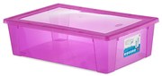 Cutie universala Stefanplast Visual Box XXL, 30L, roz 646570