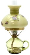 Lampă cu petrol KLÁRA 34 cm verde pădure