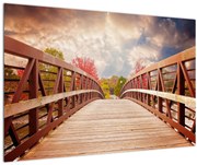 Tablou - pod din lemn (90x60 cm)