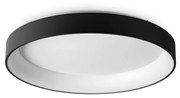 Plafoniera LED design circular Ziggy pl d80 negru