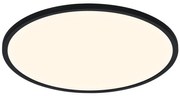 Plafoniera LED baie IP54 design ultra-slim Oja black 3000K/4000K
