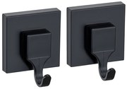 Set 2 carlige pentru prosoape QUADRO, montaj fara gaurire