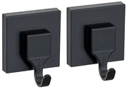 Set 2 carlige pentru prosoape QUADRO, montaj fara gaurire