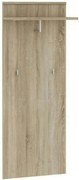Cuier MARIO NEW TYP D-6, stejar sonoma, PAL melaminat, 60x29x157 cm