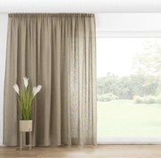 Perdea cu bandă de pliuri