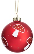 Ornament de Crăciun din sticlă Mushroom – Sass &amp; Belle