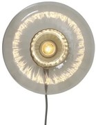 Aplica de perete din sticla Brussels auriu/ transparent