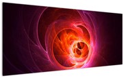 Tablou modern cu abstracțiune roz (120x50 cm), în 40 de alte dimensiuni noi