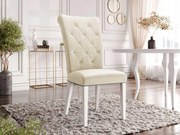Scaun sufragerie Piewota (crem + Alb) . 1103511