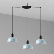 Lustra cu 3 pendule metal TATAWIN S blue