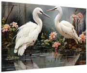 Tablou - Macarale albe (90x60 cm)