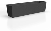 Jardinieră Gardenico Florence Stone  antracit, 75 cm, 75 cm