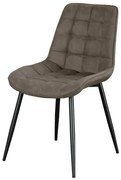 Set de 4 scaune ROADSTAR microfibra taupe