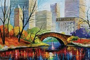 Poster Leonid Afremov - Central Park New York