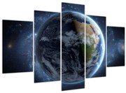 Tablou - Vedere din spațiu (150x105 cm)