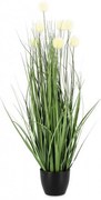 Planta artificiala decorativa cu ghiveci, 68 cm, Eriophorum Bizzotto