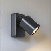 Ideal Lux - Aplică spot LED de perete RUDY 1xGU10/7W/230V CRI 90 negru