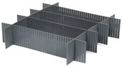 Compactor Organizator pentru sertar Free, gri