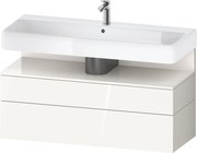 Duravit Qatego dulap 119x47x59 cm sub chiuveta pe perete alb QA4396022220010