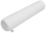 Perna din in Culoare alba in forma de rola, SNOWY WHITE 14 x 55 cm