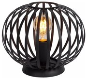 Lampă de masă Lucide 78574/25/30 MANUELA 1xE27/40W/230V negru