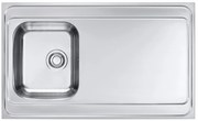 Chiuveta bucatarie inox satin cu picurator Alveus Classic Pro 70