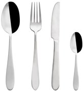 Tacâmuri argintii din oțel inoxidabil 24 buc. Mirror – Orion