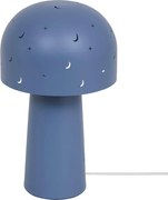 Atmosphera - Lampă de masă pentru copii STARRY MUSHROOM, 1xE14/25W/230V, albastră