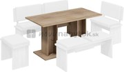 Masă de sufragerie Benito BON-03 (pentru 6 persoane). 746152