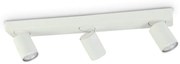Plafoniera cu 3 spoturi directionabile RUDY PL3 BIANCO 229065 IDL