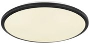 Plafoniera LED slim design circular XANDER negru