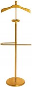 Suport pentru haine Herrendiener 128cm auriu