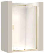 Ușă de duș Rea Montana 100 Gold brush