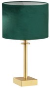 Lampă de masă ABBANO 1xE27/15W/230V alamă/verde Argon 8106