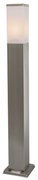 Lampă de perete exterioară modernă din oțel 80 cm IP44 - Malios