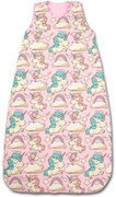 Sac de dormit copii reglabil 6-36 luni Kidizi Pink Unicorn, 1 tog