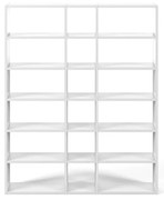 Bibliotecă TemaHome Pombal, lățime 182 cm, alb