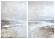 Set de tablouri cu detalii pictate manual 2 buc. 50x70 cm Breeze – Styler