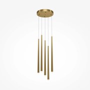 Lustra LED cu 5 pendule design modern Cascade alama