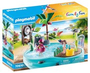 PISCINA CU PISTOL DE APA - PLAYMOBIL (70610)