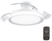 Plafonieră LED cu ventilator Philips LED/35W/230V 5500/4000/2700K alb + telecomandă