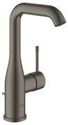 Baterie lavoar Grohe Essence, monocomanda,1/2&Prime;  marimea L, set evacuare cu tija, brushed hard graphite - 32628AL1