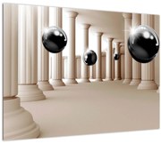 Tablou - Minge între stâlpi (70x50 cm)