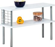 Raft de bucatarie pentru condimente si ustensile, 2 niveluri, KESPER