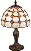 Brilagi - Lampă de masă Tiffany cu vitralii DORAN 1xE14/40W/230V